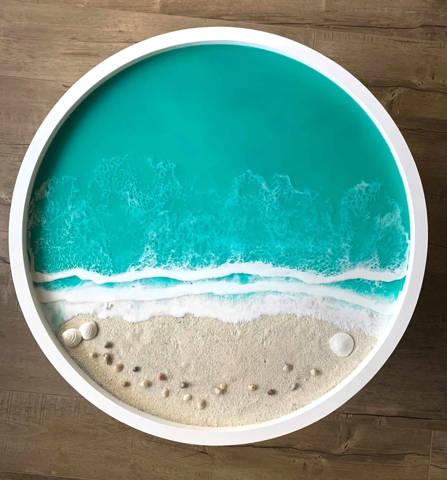 23 Inch Round Seascape #3